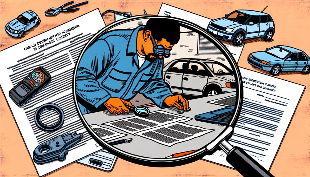 vehicle identification number verification